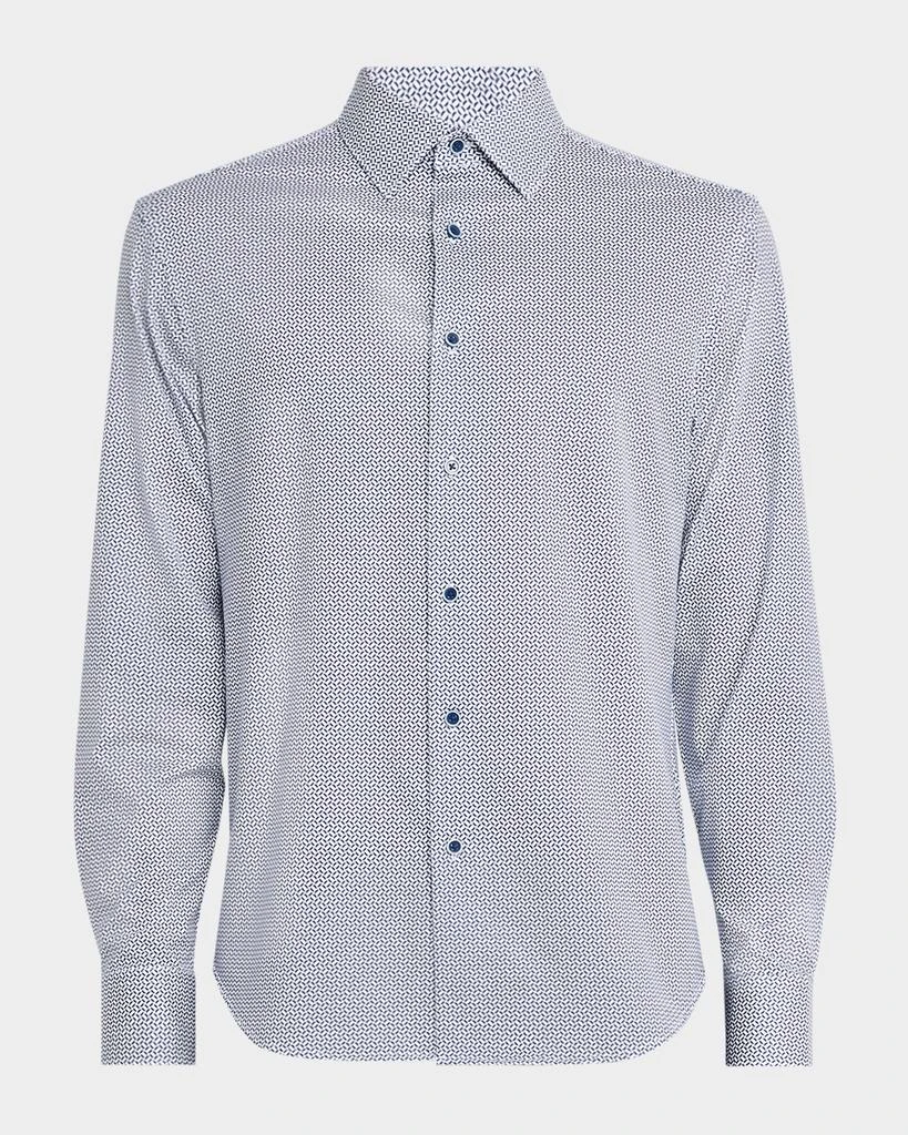 BUGATCHI Men's OoohCotton James Sport Shirt 1