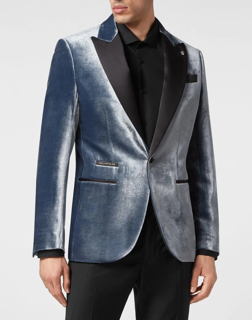 Philipp Plein Velvet Blazer Lord fit 4