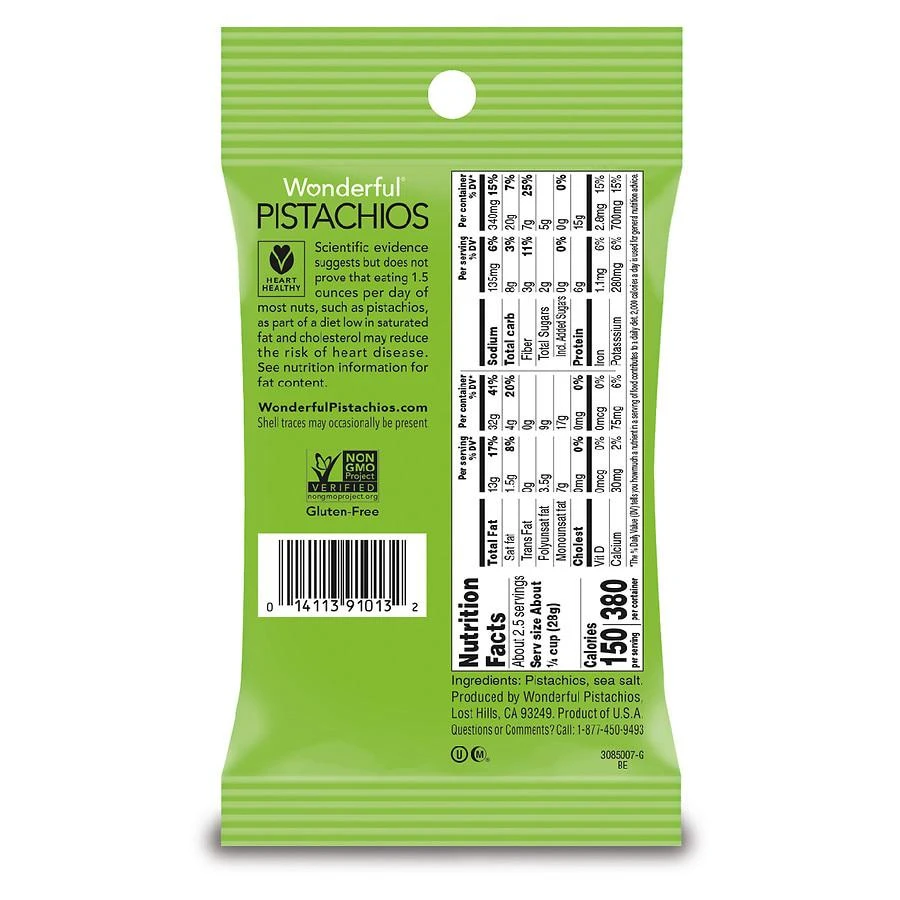 Wonderful Pistachios No Shell Roasted Salted 3