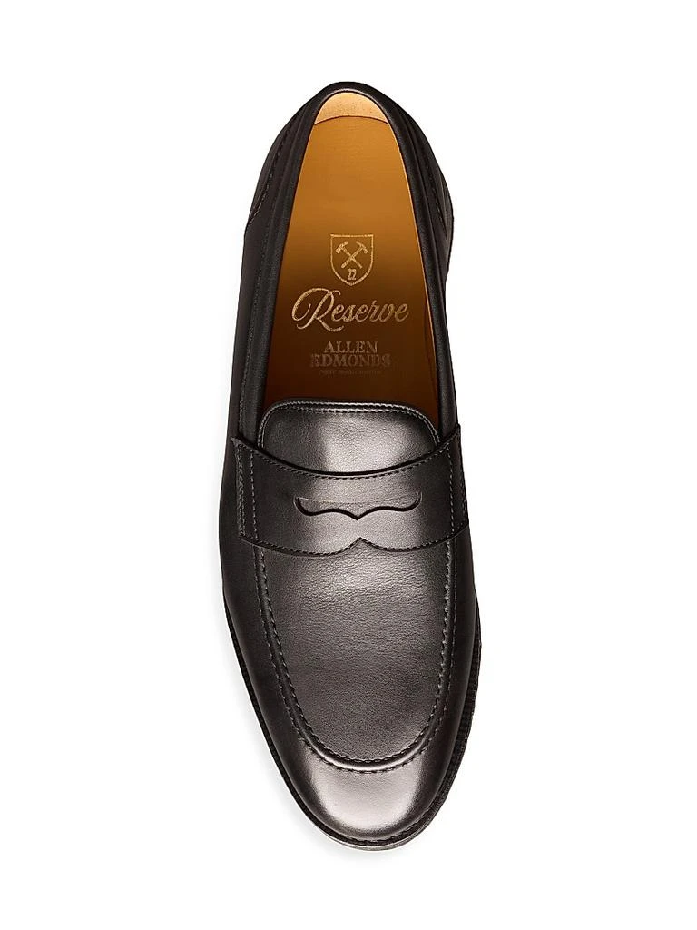 Allen Edmonds Men’s Reserve Roman Leather Brown Penny Loafers Allen Edmonds Reserve Men main image 4