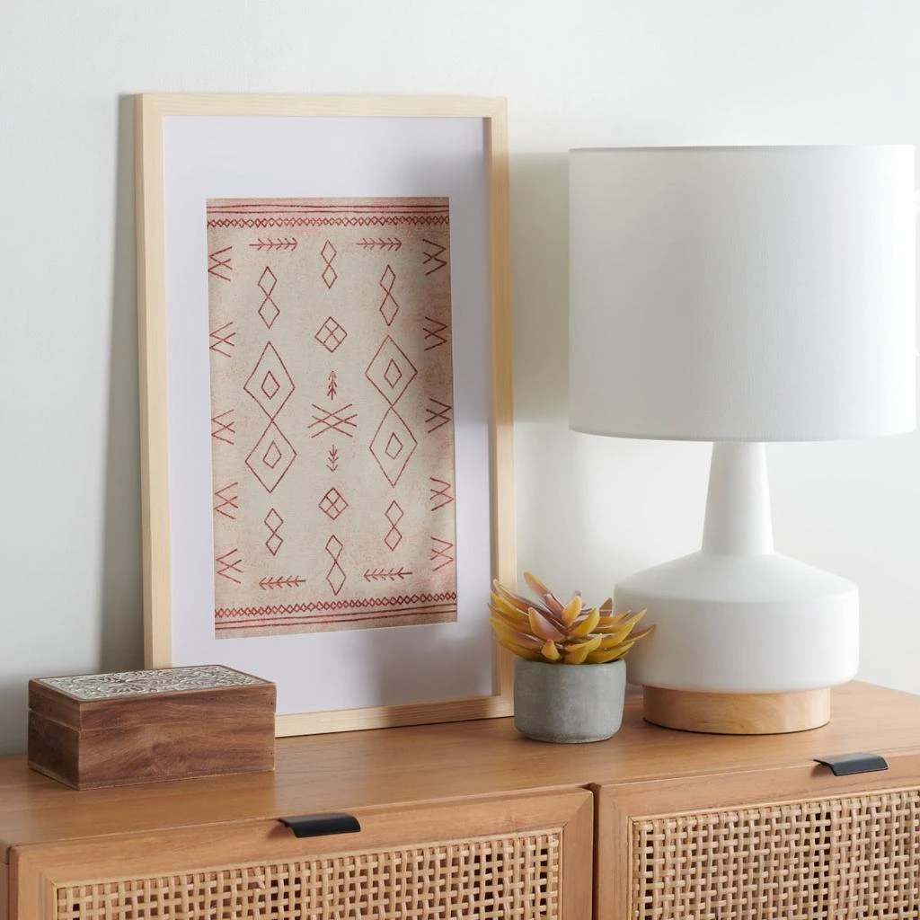 Safavieh Rika 23"X14" Framed Textile Art