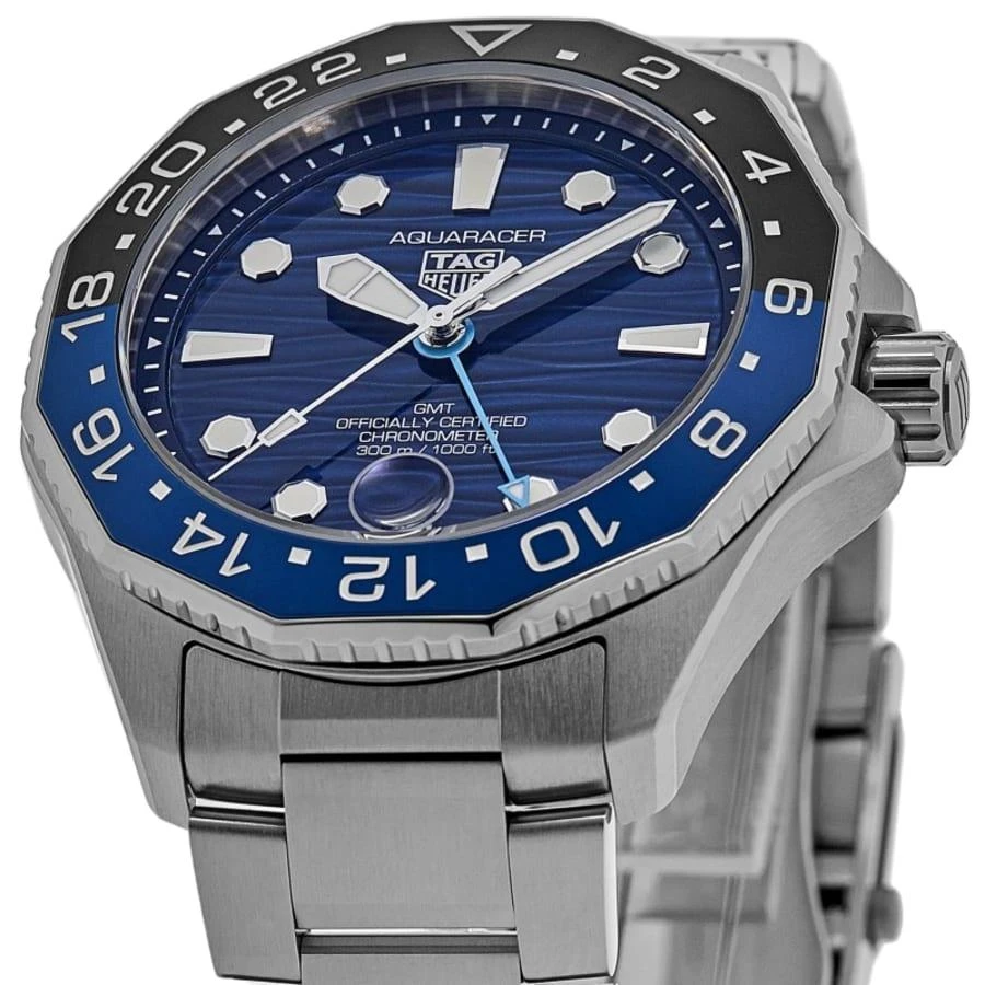 TAG Heuer Aquaracer Professional 300 GMT Automatic Blue Dial Steel Men's Watch WBP5114.BA0013 2