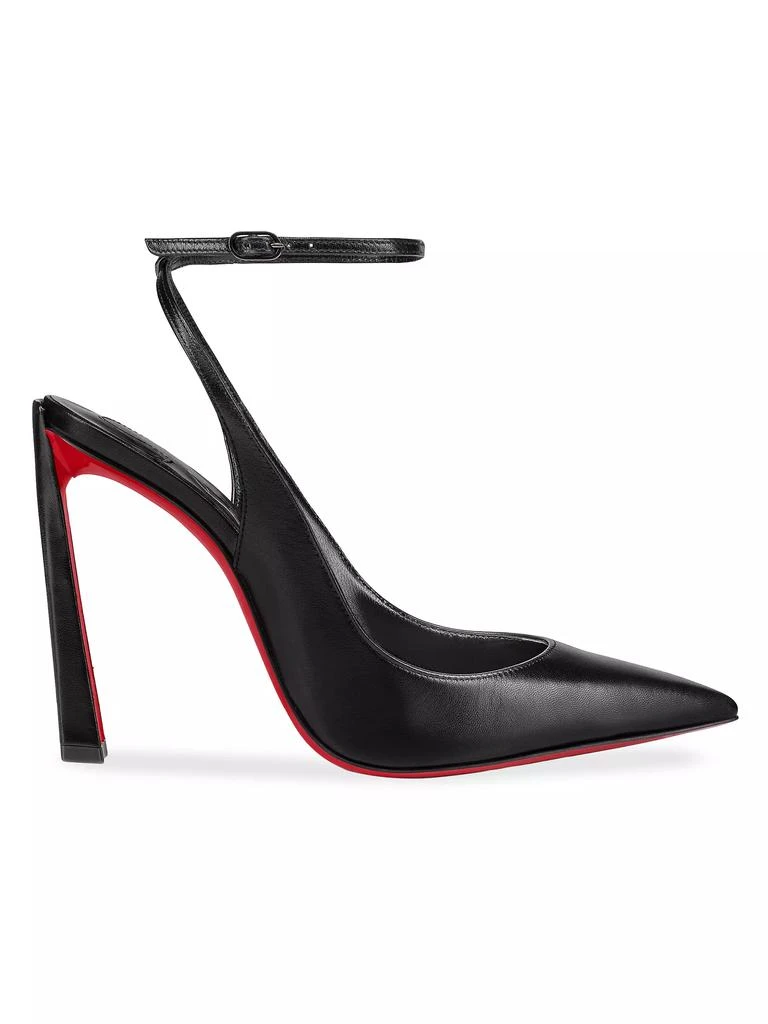 Christian Louboutin Condora 100MM Leather Ankle Strap Pumps 1