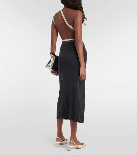 Jacquemus La Jupe Pareo Croissant midi skirt 3