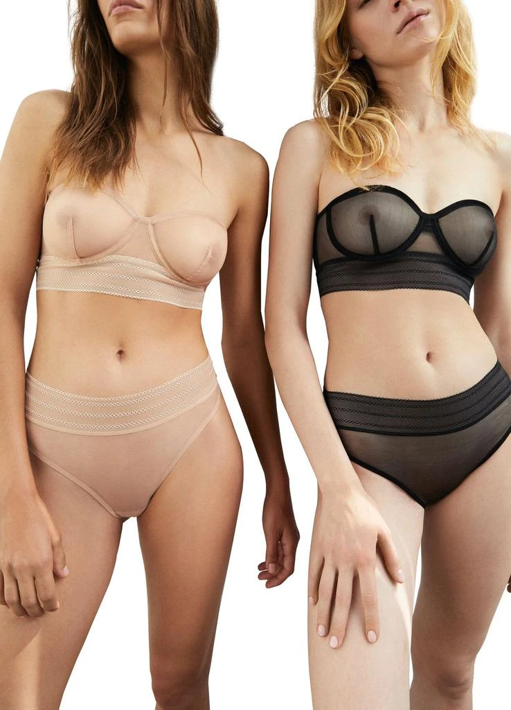 ELSE Bare Underwire Strapless Bra 2