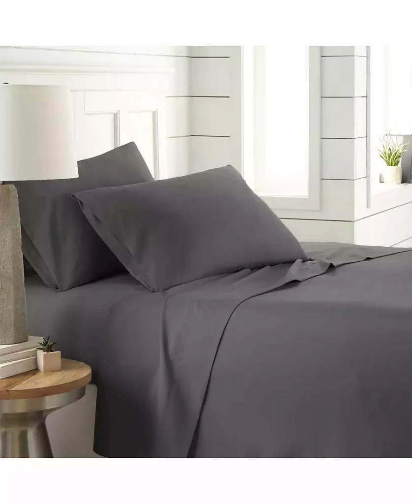 SOUTHSHORE FINE LINENS Chic Solids Ultra Soft 4-Pc. Sheet Set, Twin 7