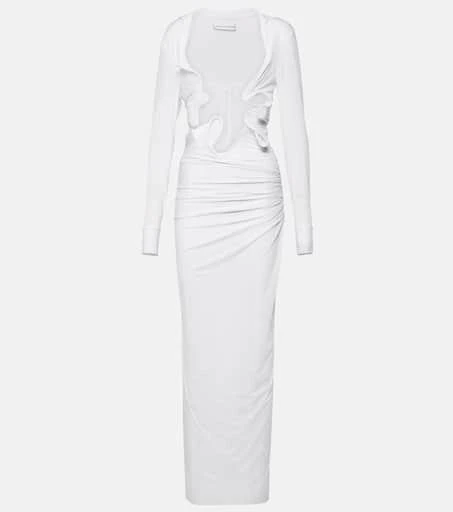 Christopher Esber Venus Plunge jersey maxi dress 1