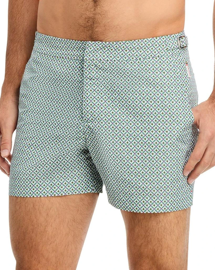 ORLEBAR BROWN Setter Scara Geo Bug Print Regular Fit 4.5" Swim Trunks 1