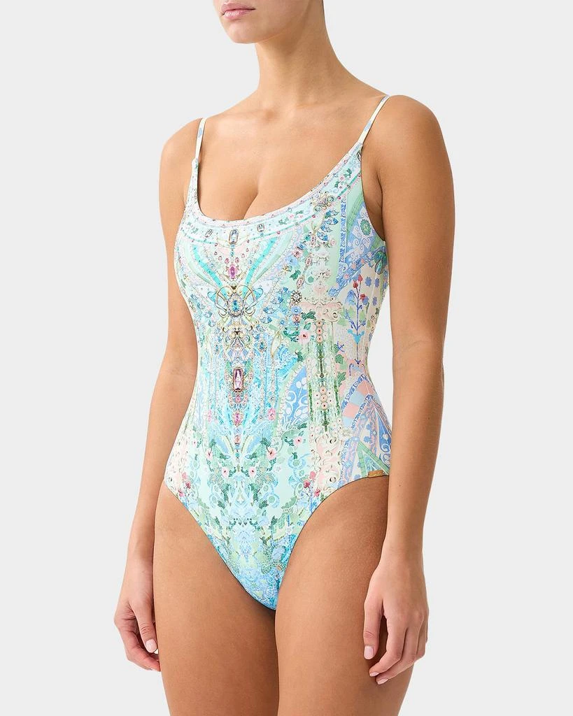 Camilla Midsummer Mosaics Scoop-Neck One-Piece Swimsuit 2