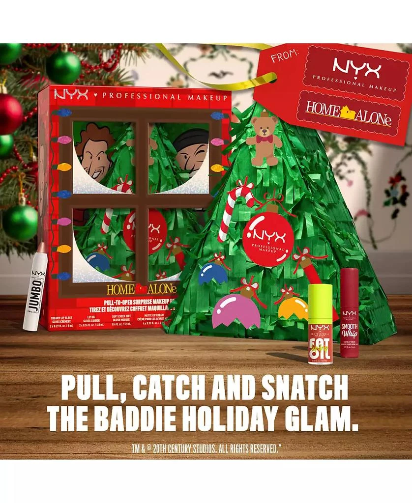 NYX Professional Makeup 12-Pc. Home Alone Makeup Piñata Gift Set 5