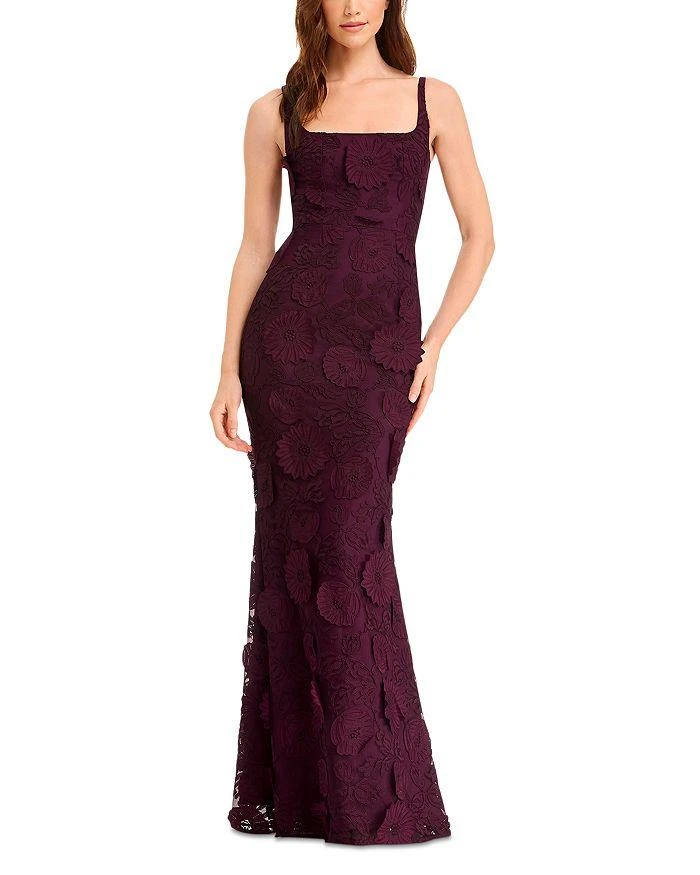 strapless open back dress Catalina Dress – Dress the Population main image 1