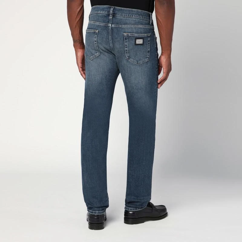 Dolce & Gabbana Slim stretch light blue washed jeans 4