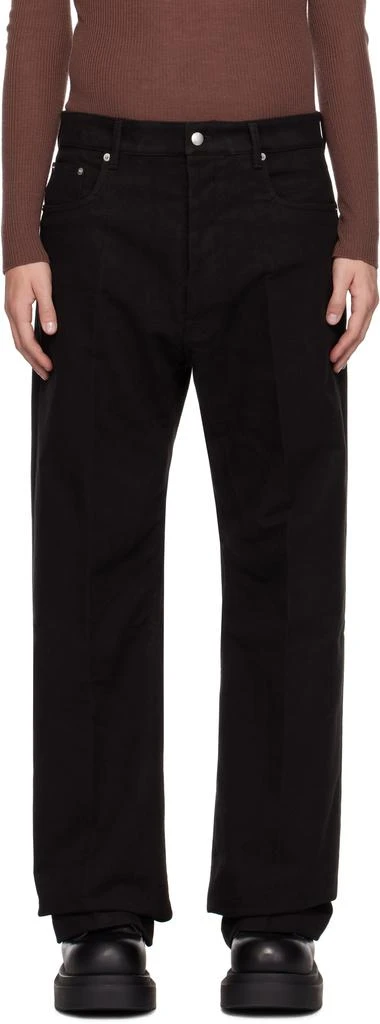 Rick Owens Black Porterville Geth Jeans 1