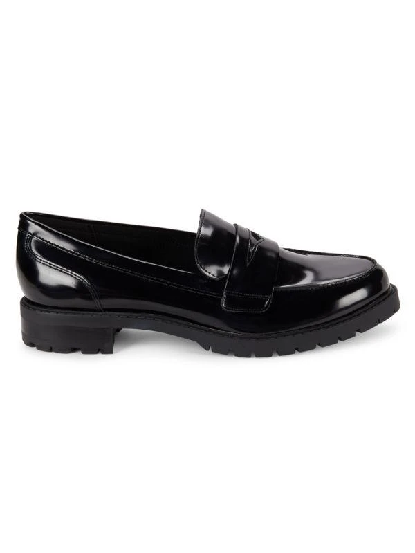 Nine West Naveen Apron Toe Penny Loafers 1