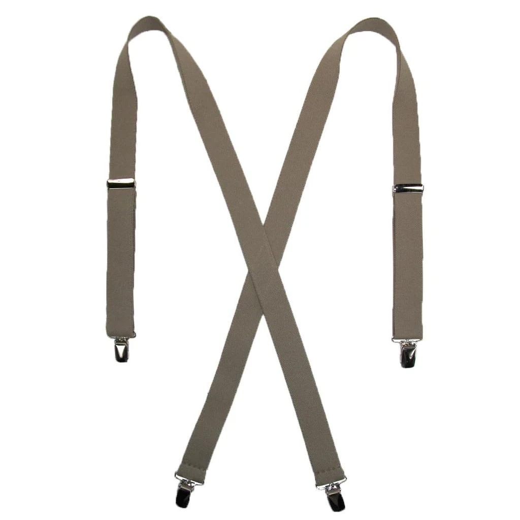 CTM Women's Elastic Clip-End 1 Inch Basic Suspenders 9