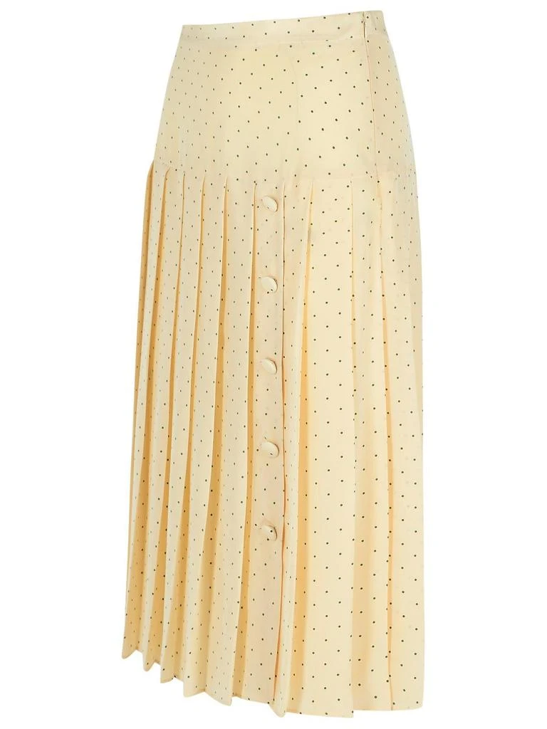 Alessandra Rich Alessandra Rich Polka Dot Pattern Pleated Skirt 3