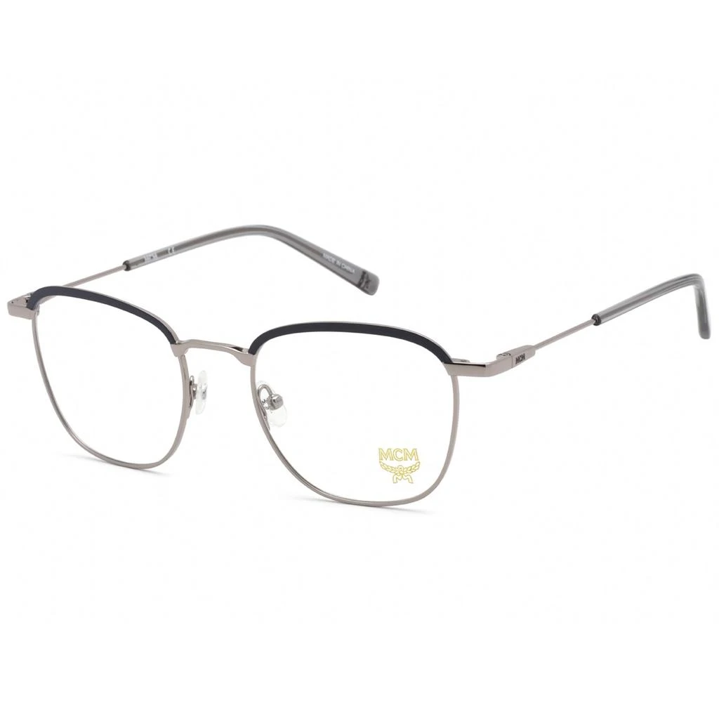 MCM MCM Men's Eyeglasses - Clear Lens Light Ruthenium Square Shape Frame | MCM2150 068 1