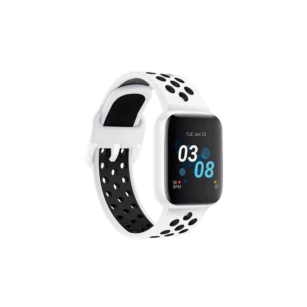 iTouch Air 3 Unisex Heart Rate White Strap Smart Watch 7