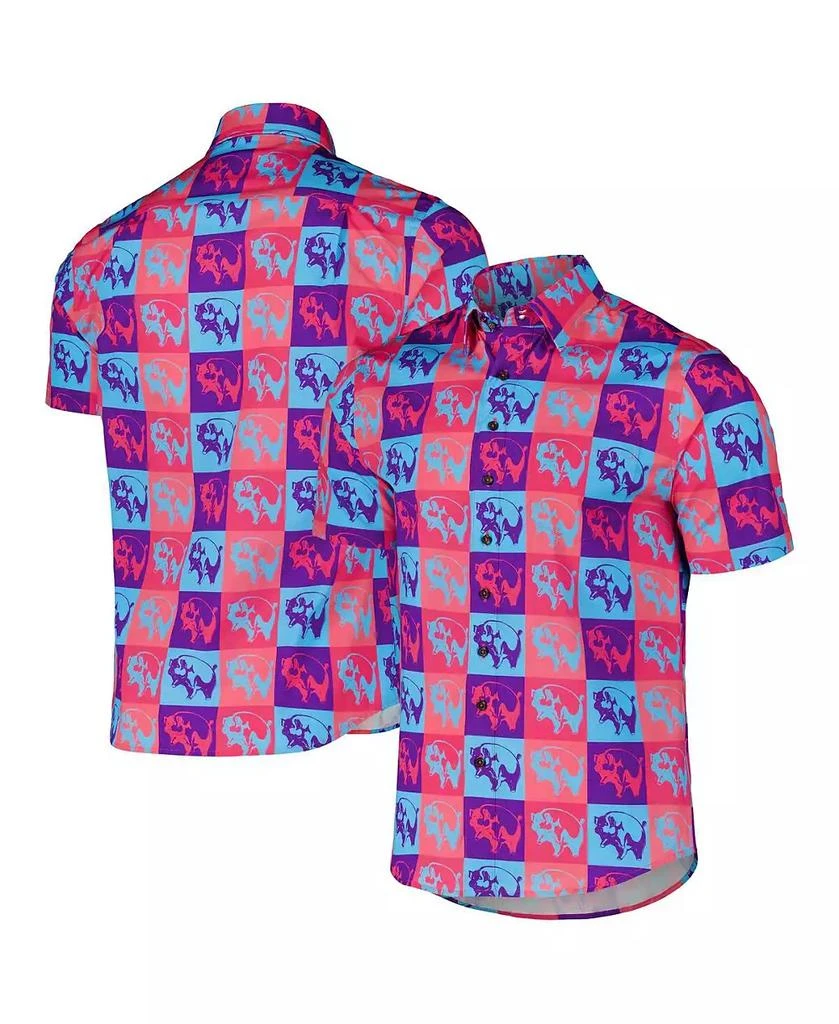 Section 119 Men's Pink Pink Floyd Pigs Button-Down Shirt 1