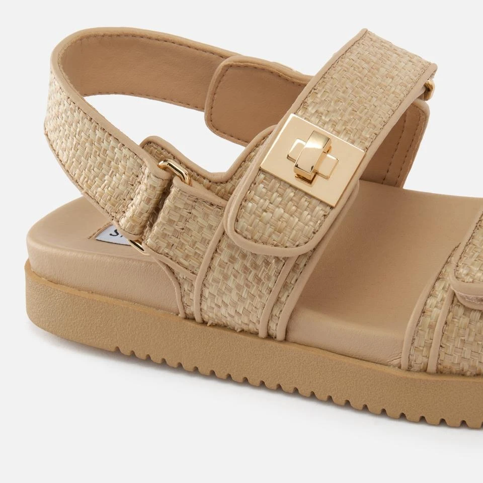 Steve Madden STEVE MADDEN WOMEN'S MONA RAFFIA SANDALS 3
