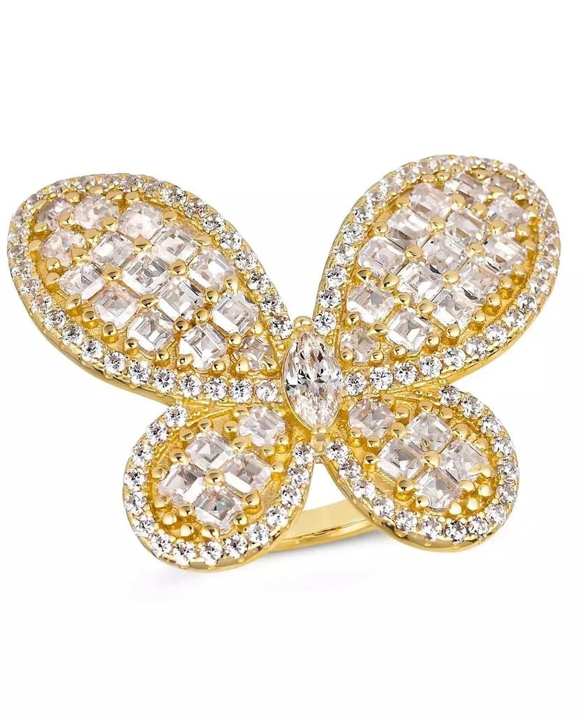 Anna Zuckerman Olivia Butterfly Ring in Yellow Gold