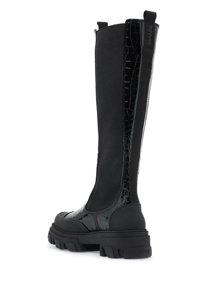 Ganni Ganni Cleated High Chelsea Boots 2