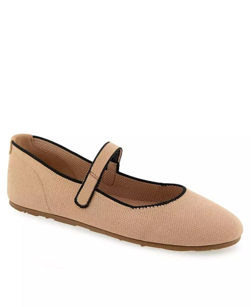 Aerosoles Women's Perry Knit Round Toe Mary Jane Flats 7