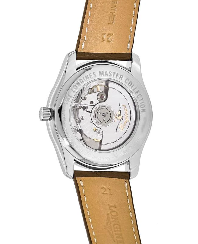 Longines Longines Master Collection Automatic 42mm Silver Dial Brown Leather Strap Men's Watch L2.919.4.78.3 3