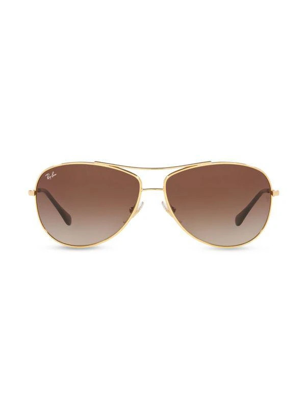 Ray-Ban RB3293 Wrap Aviator Sunglasses 1