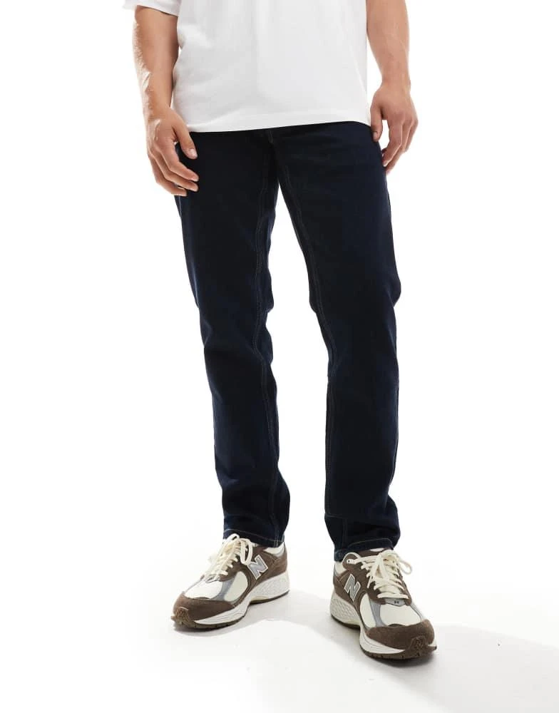 Farah Farah Elm slim jeans in dark rinse 1