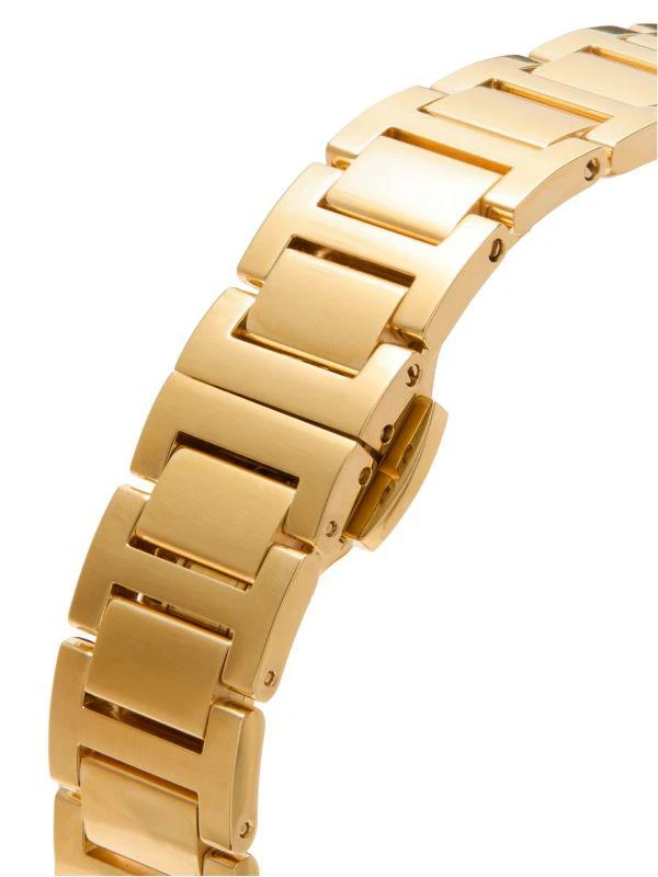 Fendi Run Away IP Goldtone Stainless Steel Bracelet Watch/36MM 4