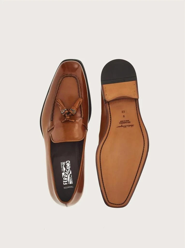Salvatore Ferragamo Men
s Tassels Loafer In Brown 5