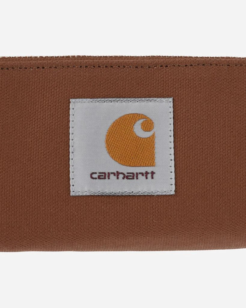 Carhartt WIP Canvas Pencil Case Hamilton Brown 6