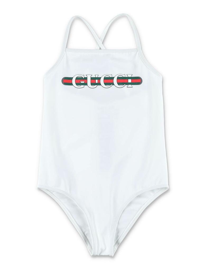 Gucci Gucci Kids Kid - Printed Lycra Swimsuit