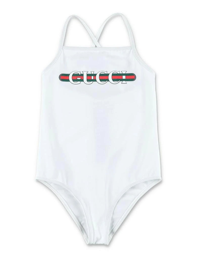 Gucci Gucci Kids Kid - Printed Lycra Swimsuit 1