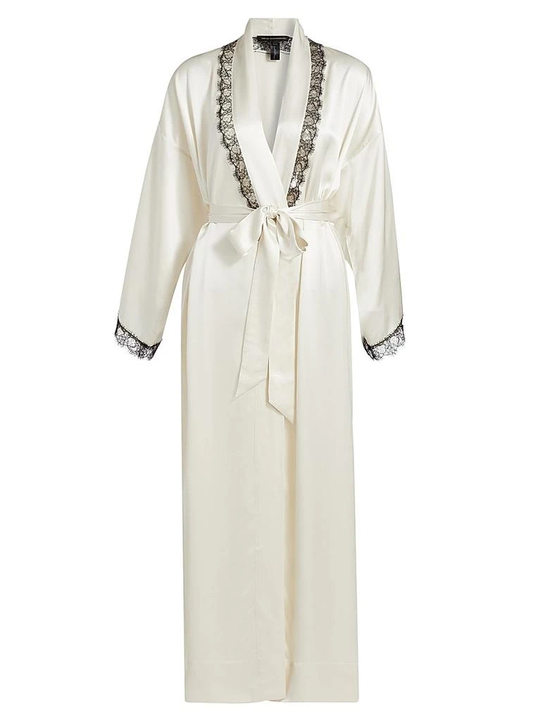 Kiki De Montparnasse Silk Lace Inset Robe 1