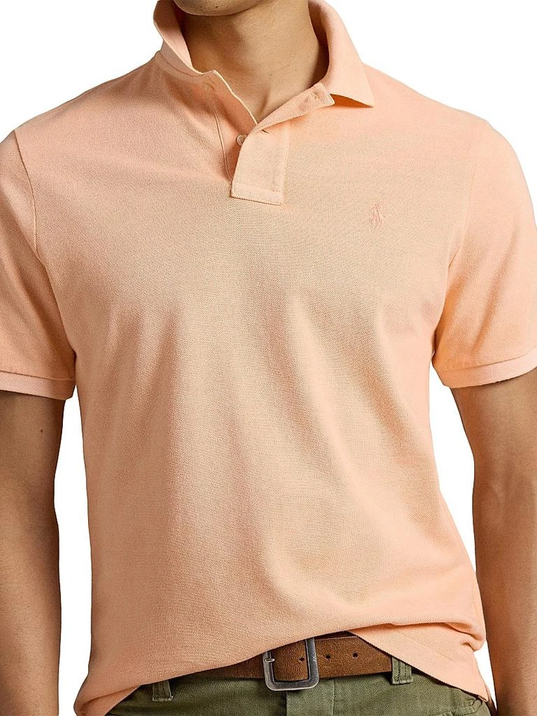 Ralph Lauren Classic-Fit Mineral-Dyed Mesh Polo Shirt 5