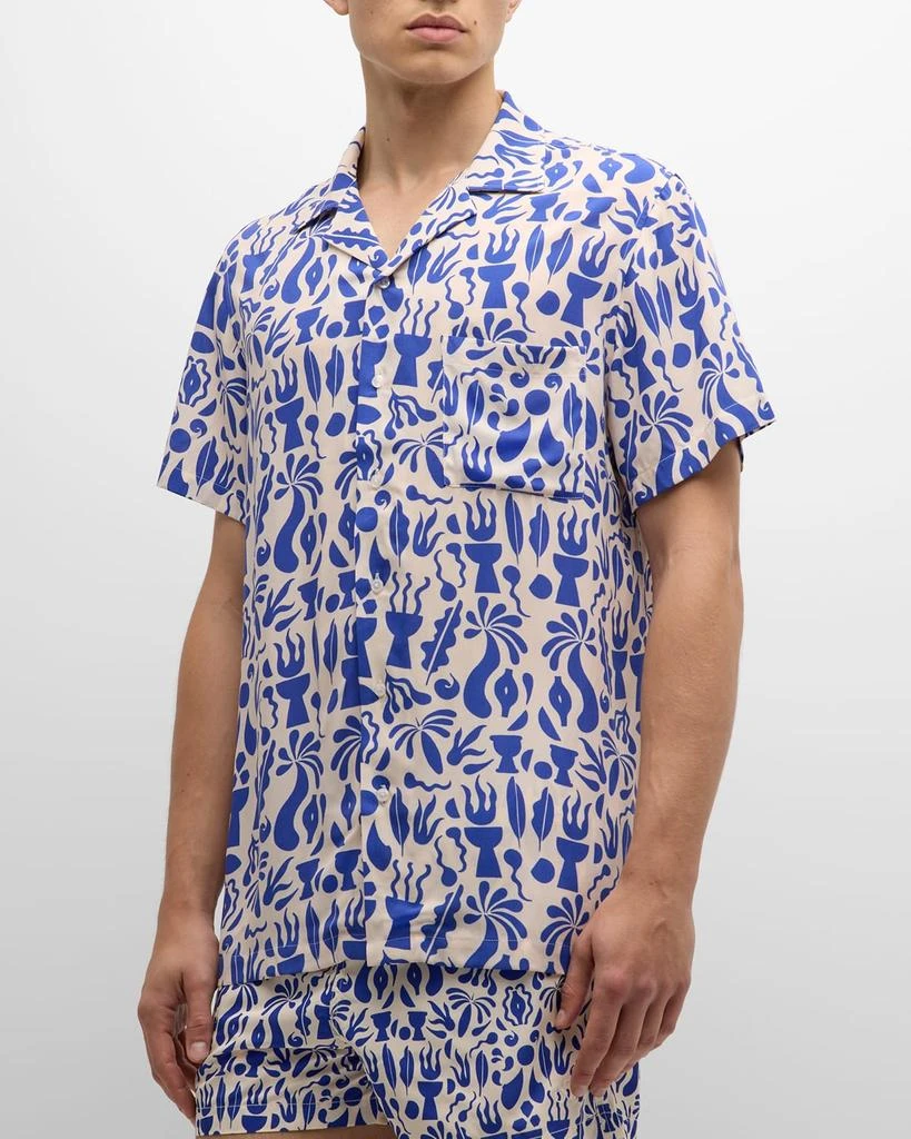 ARRELS Men's Alejandra Anglada Tulum Camp Shirt 4