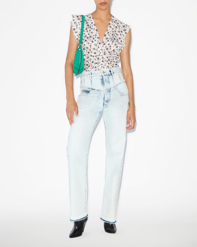 Isabel Marant ISABEL MARANT, LONEA TOP - Women - White - 38