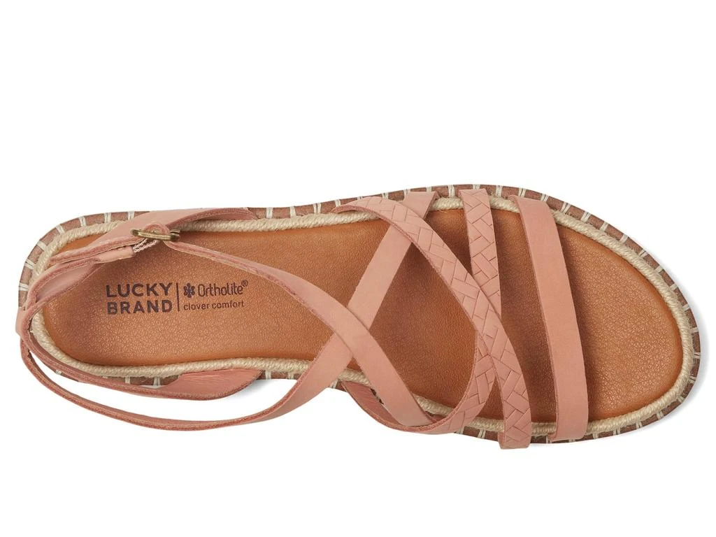 Lucky Brand Kielly Cross Strap Flat Sandals 2