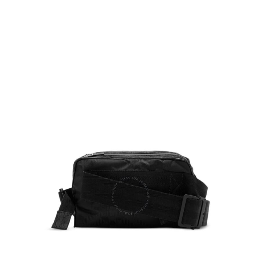 Burberry Check-Jacquard Zipped Belt Bag