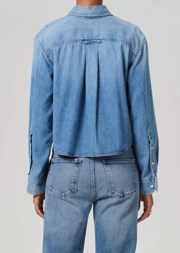 Citizens of Humanity Citizens Of Humanity - Baby Shay Cropped Shirt 4