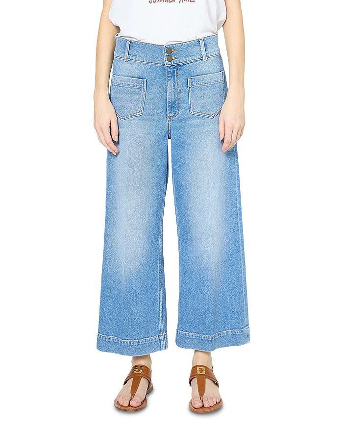 Gerard Darel Ladi Flare Jeans in Blue 1