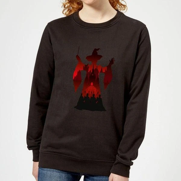 Harry Potter Harry Potter McGonagall Silhouette Women's Sweatshirt - Black 1