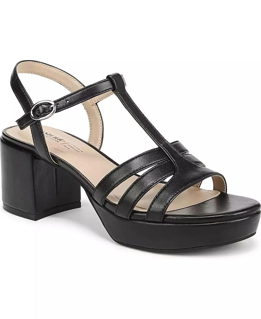 LifeStride Women's Rio Strappy Platform Block Heel Dress Sandals 1