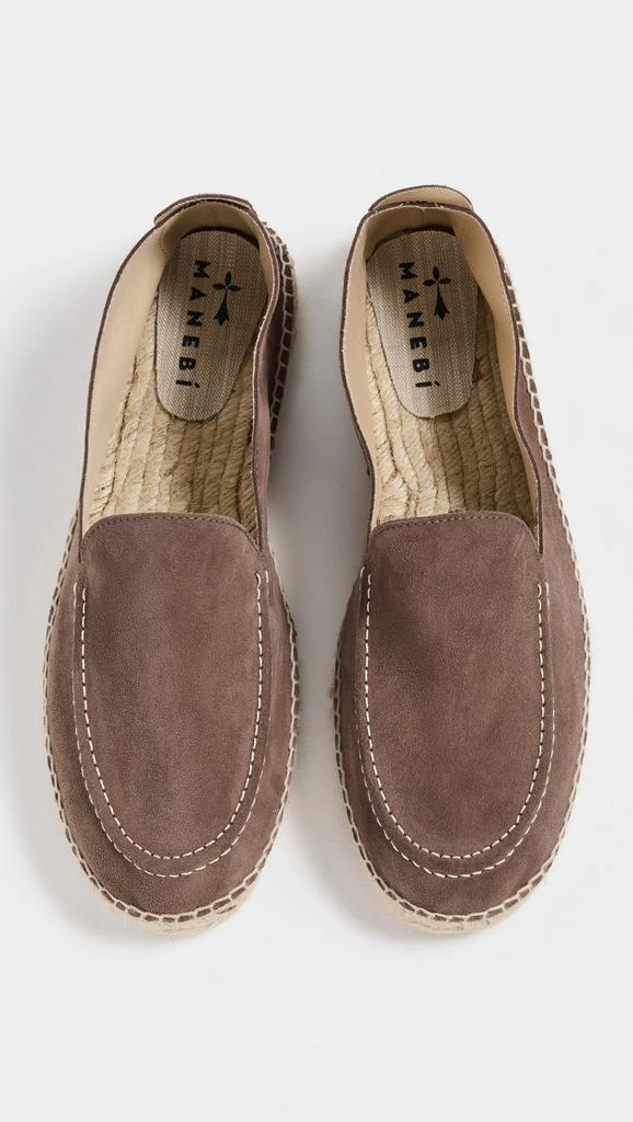 Manebi Suede Traveler Espadrilles 3