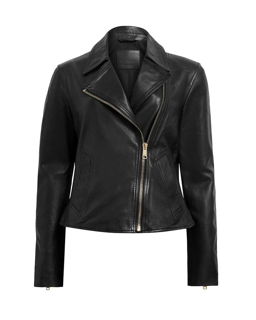 ALL SAINTS Vela Leather Biker Jacket 7
