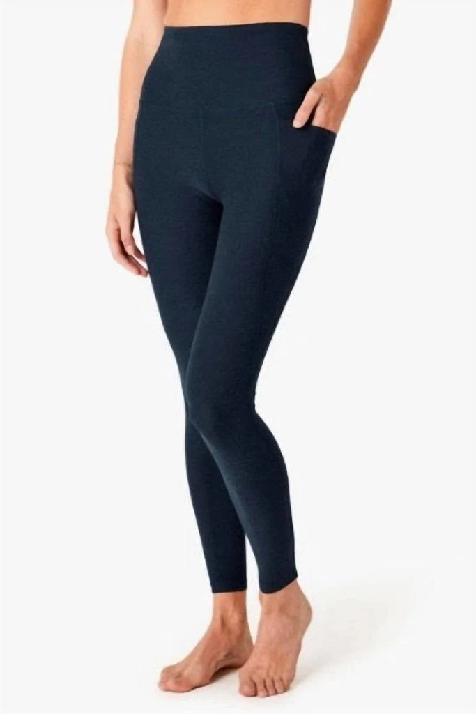 Beyond yoga Beyond Yoga - Pocket Hi Waist Midi Leggings