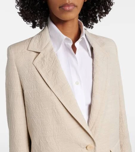 Max Mara Single-breasted wool blazer 4