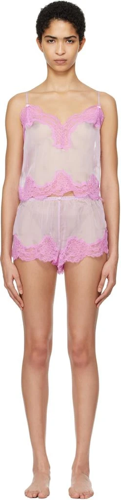 SKIMS Purple SKIMS Romance Lace Cami & Short Pyjama Set 1